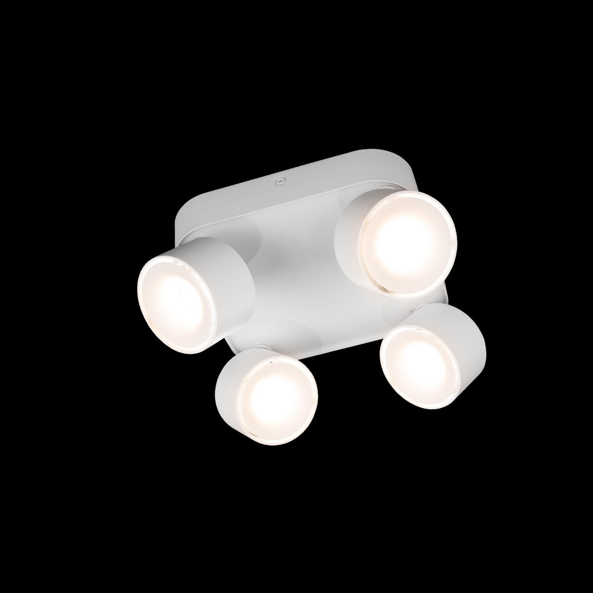Накладной светильник 19*19*9 см, 4*LED*12W 4000K LOFT IT Case 10326 White белый