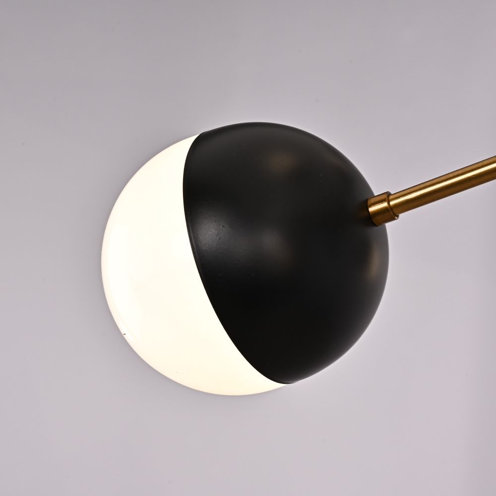 Люстра на штанге Rewire Custom Orb Chandelier in 1950 80*80*100 см, 12*LED*25W, ImperiumLoft 40.1328.MT.20.CH, Латунь
