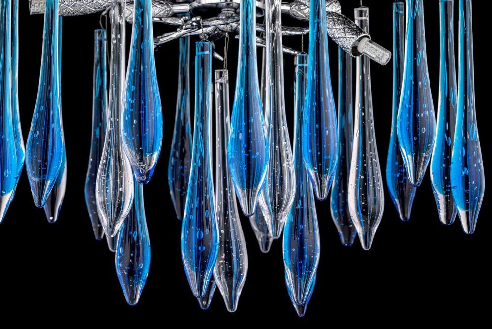 Люстра потолочная *50*55 см, 6*G9*40W, Dio D`arte Tavenna Nickel Tavenna H 1.3.46.178 N, никель