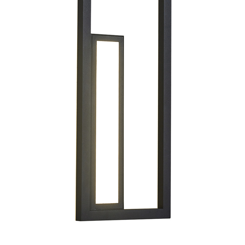 Бра 17,5*5,1*70 см, LED *  38.5W, 3000К Mantra Boutique 7676, черный