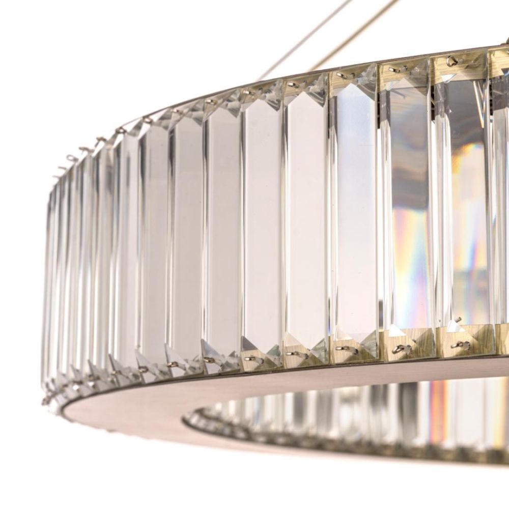 Люстра подвесная *80* см, Led лента*LED*36W, 3000/4500/6000 K, Arti Lampadari Anzio Anzio L 1.5.80.100 A, Антик