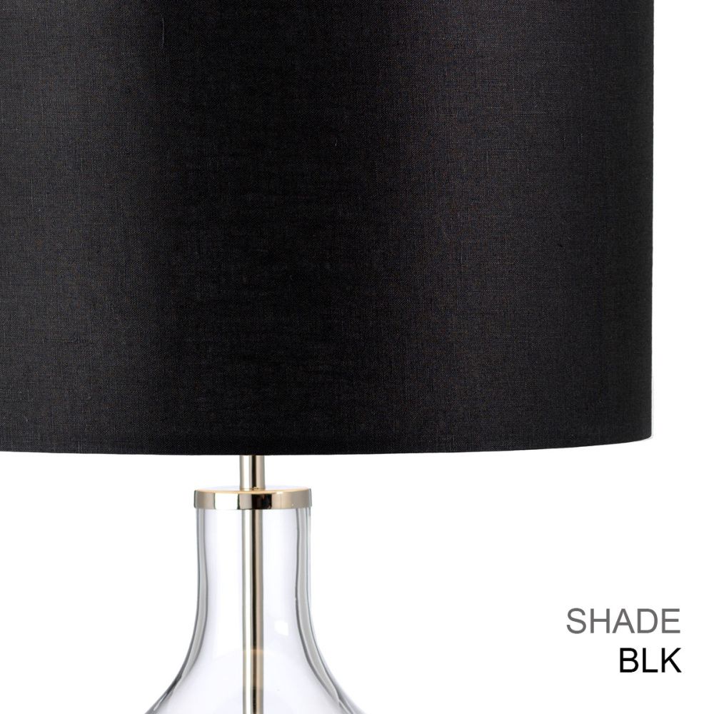 Настольная лампа Elstead Lighting, Арт. ORB-CLEAR-PN-BLK