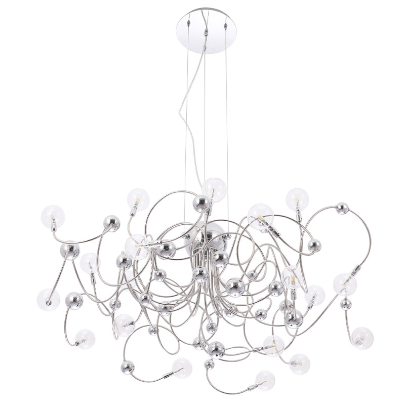 Люстра 80*30 см, 20*LED G4 *2W Хром Crystal Lux MEDUSA SP20 CHROME