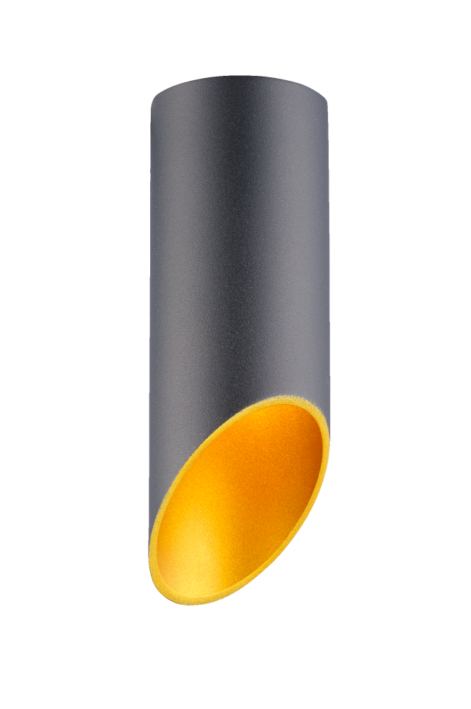 Светильник Ø560 x H157, мм, 35W 4000K, BK/GOLD (Черный+Золото) Rilon HDL-5060-150-BK/GOLD