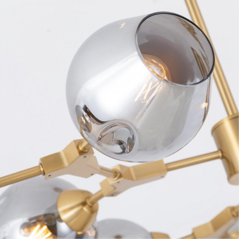 Люстра 93 см Arte Lamp YUKA  A7759PL-9PB золото