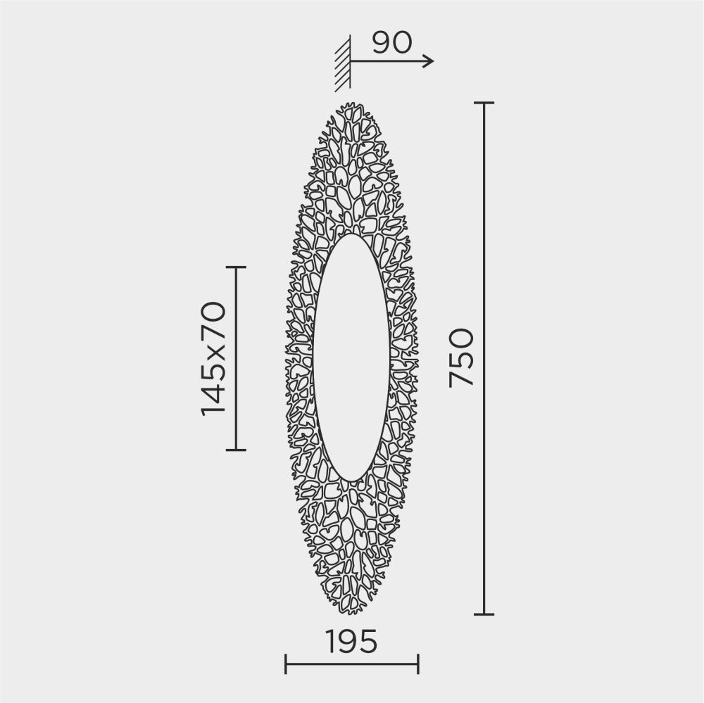 Настенный светильник MODESTYLE MS.1575.700 GD