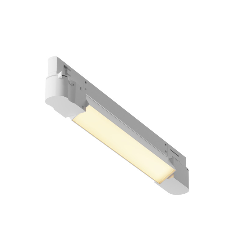 Трековый трехфазный светильник 38 см, 10W, 2700K, Maytoni Basis TR196-3-10W2.7K-W, белый