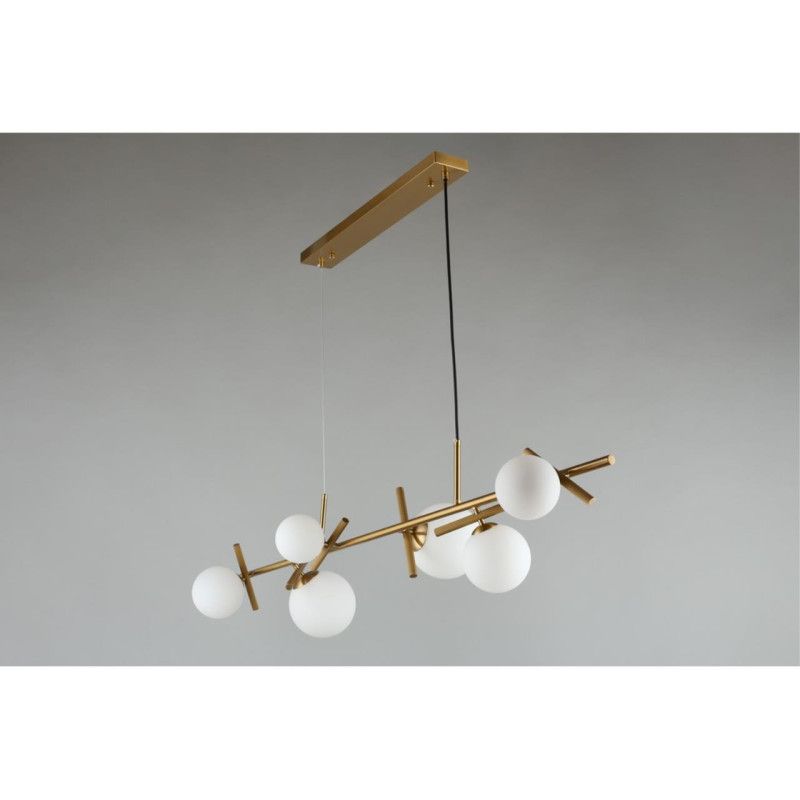 Подвесная люстра 130*35*60-140 см Aployt Penelopa APL.643.13.06,