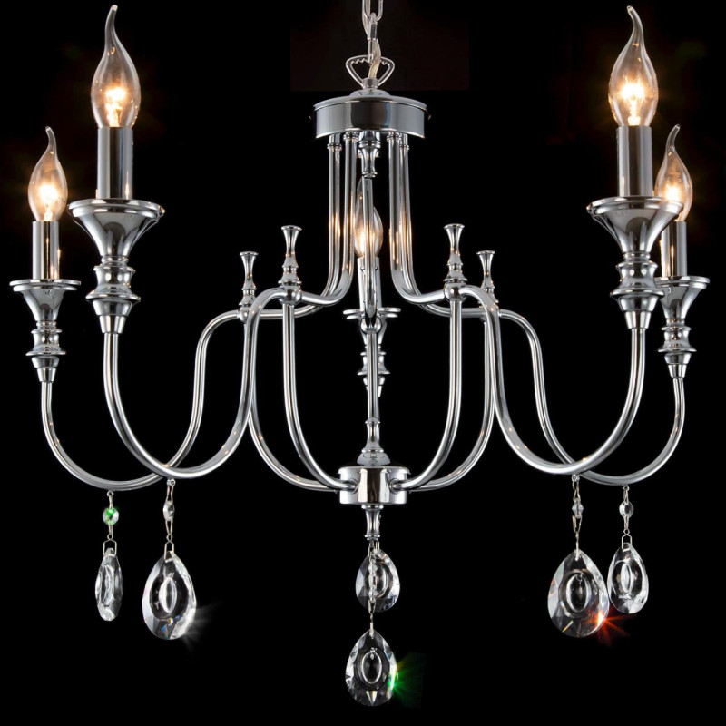 Люстра Citilux CL437151 Рига хром
