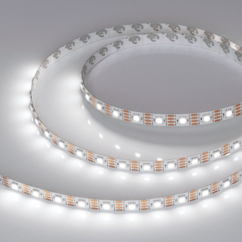 Лента SPI-B60-10mm 12V White6000-PX1-RAM (9.3 W/m, IP20, 5060, 5m) (Arlight, бегущий огонь) 037829. Цена указана за 5 метров. Продается кратно 5 метрам.