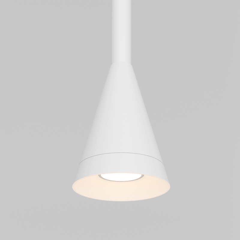 Подвесной светильник 7,5*7,5*182 см, 1*GU10, 40W, Maytoni Technical ARROW P064PL-01W-1 белый