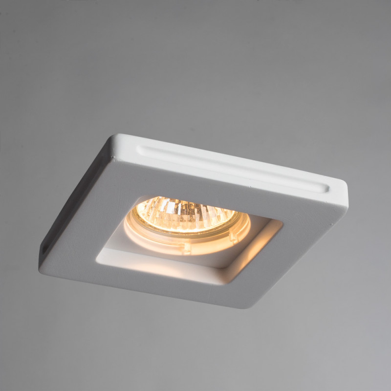 Светильник встраиваемый гипсовый Arte-Lamp INVISIBLE A9214PL-1WH,белый