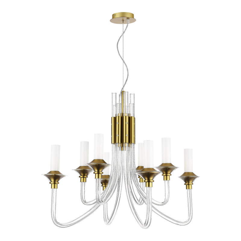 Люстра подвесная 75*61/150 см, 8*E14 ST LUCE Vetrano SL1241.203.08 золотистый