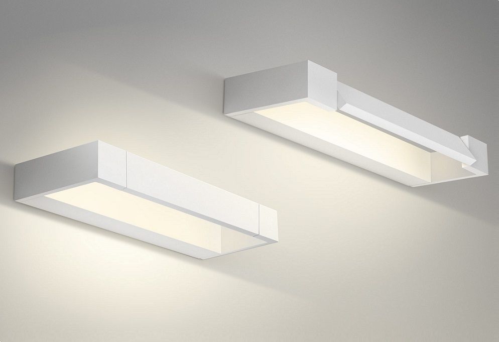 Бра 40**4,2-4,2 см, 1*LED*12W, 4000K, Crystal Lux Kanto CLT 028W WH, Белый