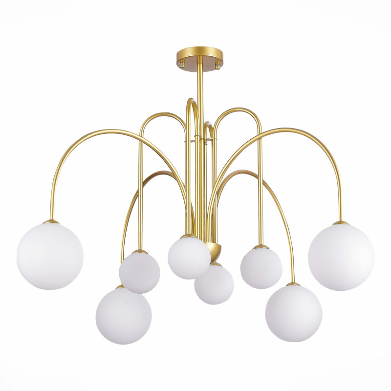 Люстра потолочная 100 см, ST LUCE JINETO SL1204.202.08 Золотистый