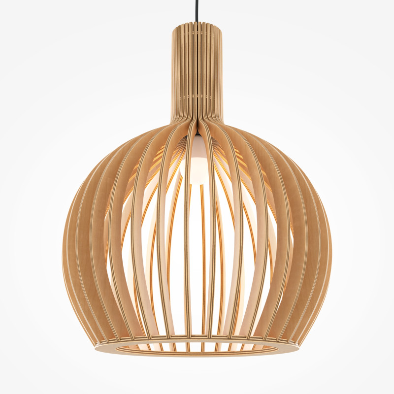 Светильник 45 см, Maytoni Roots MOD194PL-01W1, черный-дерево