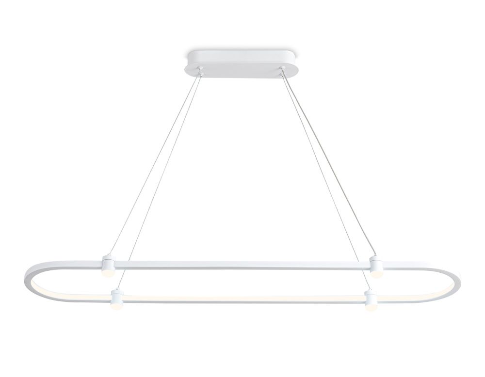Светильник подвесной 100*20*5,5*130 см, LED 30W, 3000К, белый Ambrella Comfort LineTech FL5588