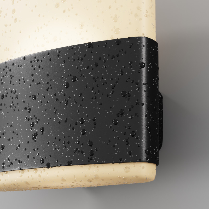 Светильник настенный 8*16*17 см, LED, 12W, 3000К, Maytoni Rom O442WL-L12GF3K1 серый