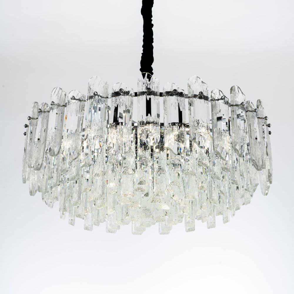 Подвесная люстра 58 см MODELUX ML.7083.12 CR хром