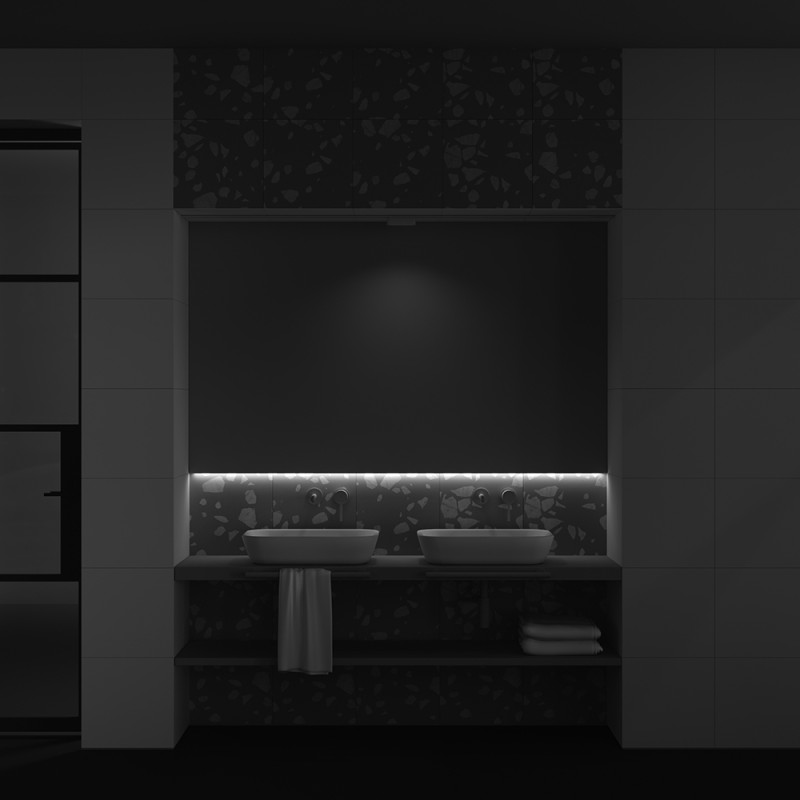 Трековый светильник 2,6*11,6*2,8 см, LED 6W, 3000К, Белый Maytoni Basis Grid TR084-1-6W3K-W