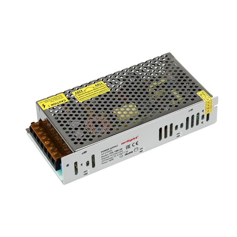 Блок питания для светодиодной ленты Arlight 018500 19,8*9,8*4,2 см, 180W, K,