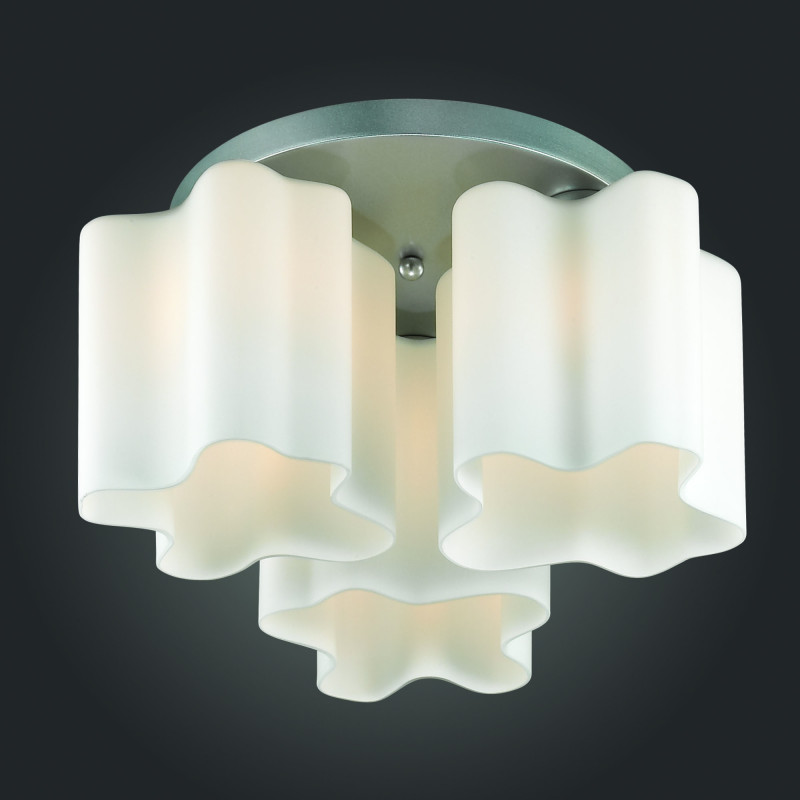 Люстра потолочная 38 см, 180W, ST LUCE ONDE SL116.502.03 Серебристый