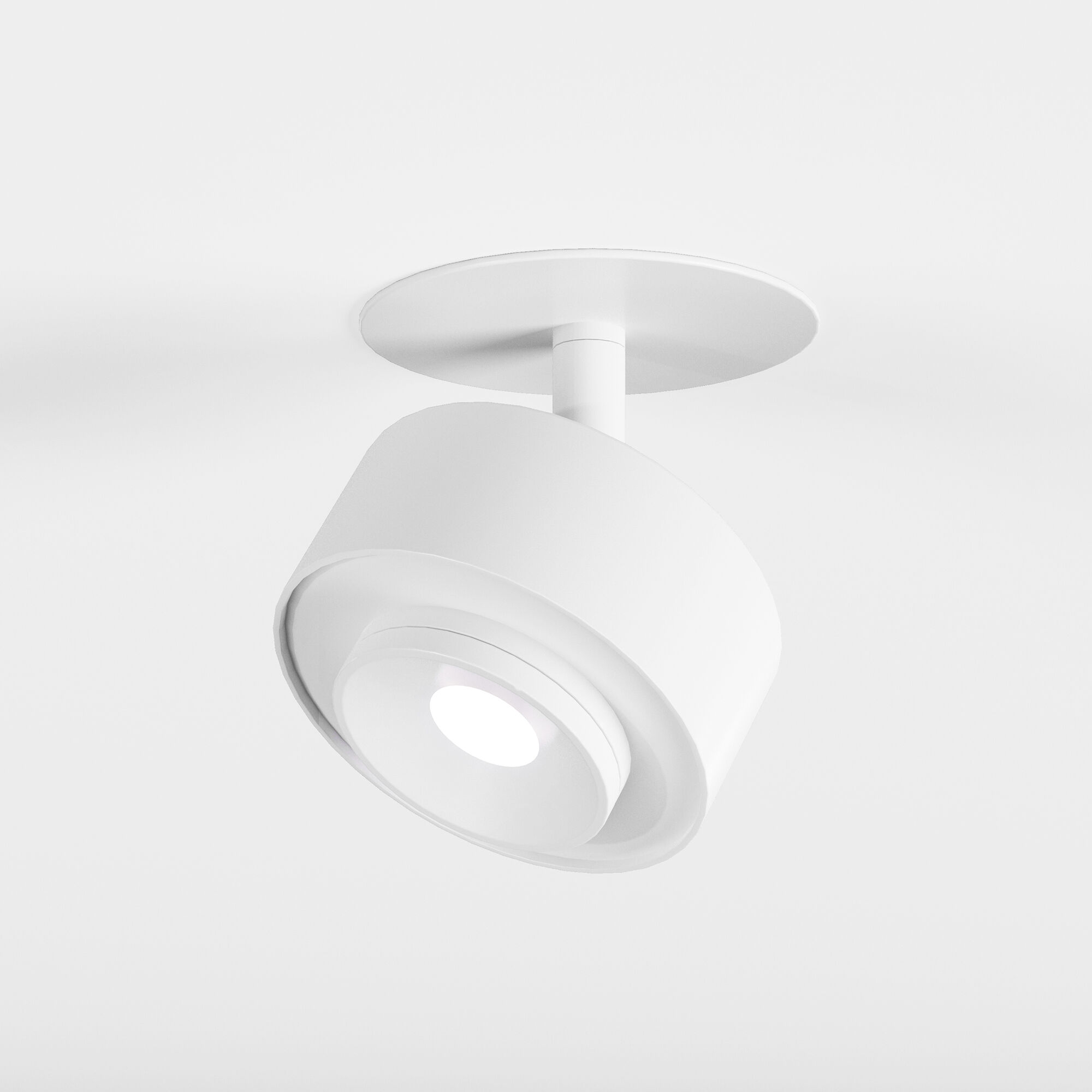 Точечный светильник LED 6W, 4000 К, 10,7*6*6 см, белый, Elektrostandard Only 25089/LED