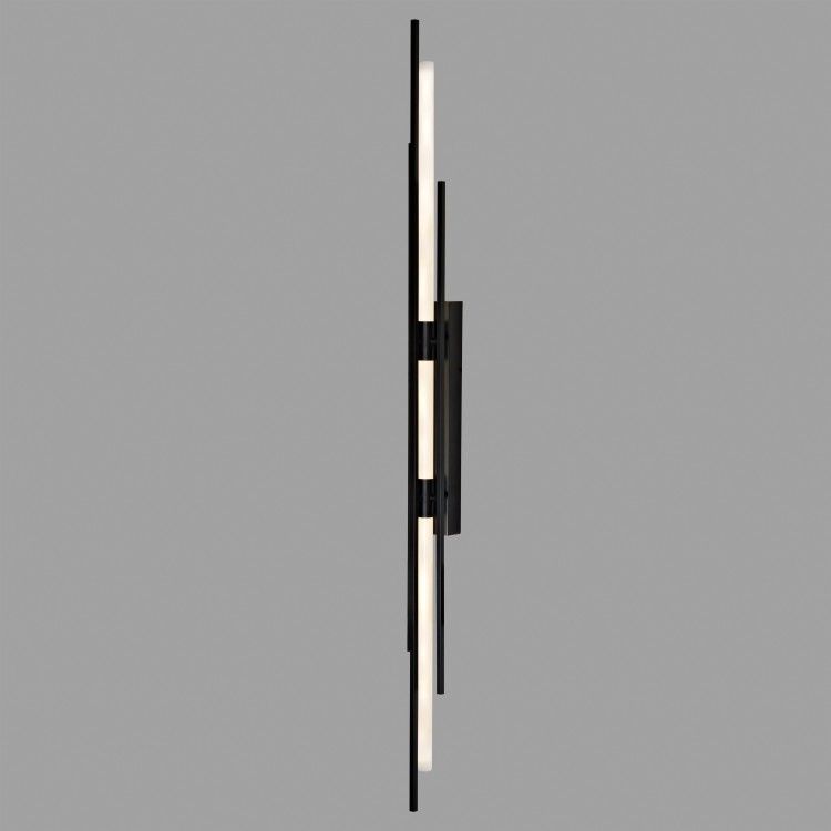 Бра 4,5*7,1-100 см, LED*12W, 3000K, Belfast Glenvale 81079-100 BL, Черный