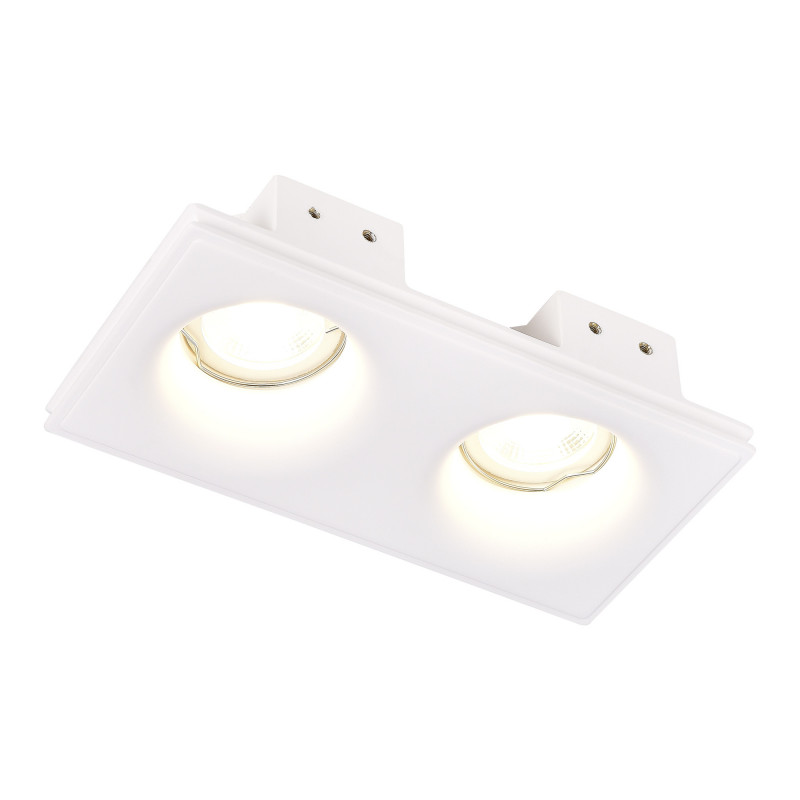 Встраиваемый светильник из гипса 20*10 см, 100W, ST LUCE ST254.328.02 Белый