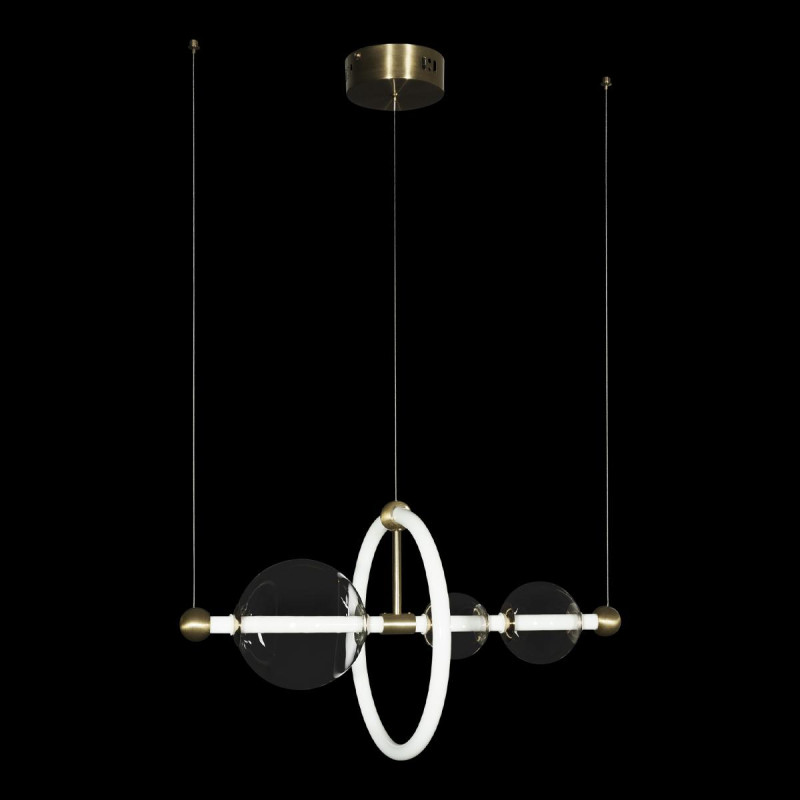 Светильник 50* см, 2*LED*28W, 3000К Loft It 10126/500 Alpha, Белый, золото