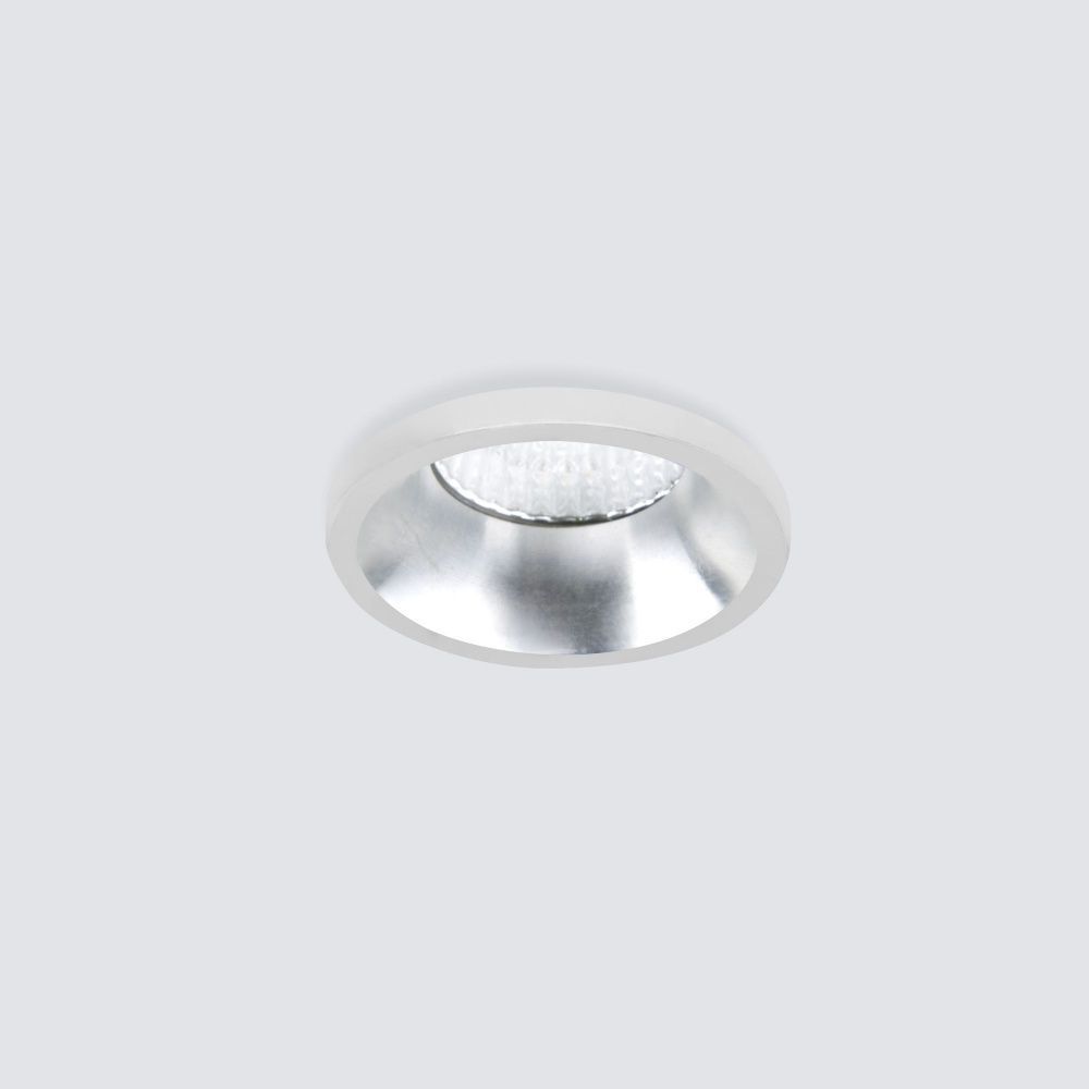 Встраиваемый точечный светодиодный светильник 15269/LED 3W 4200K белый/сатин никель Elektrostandard