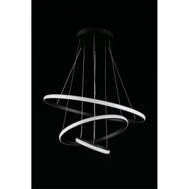 Каскадная люстра 60*60-120 см 60W, 4000K, Aployt JANINA APL.018.03.60, черный