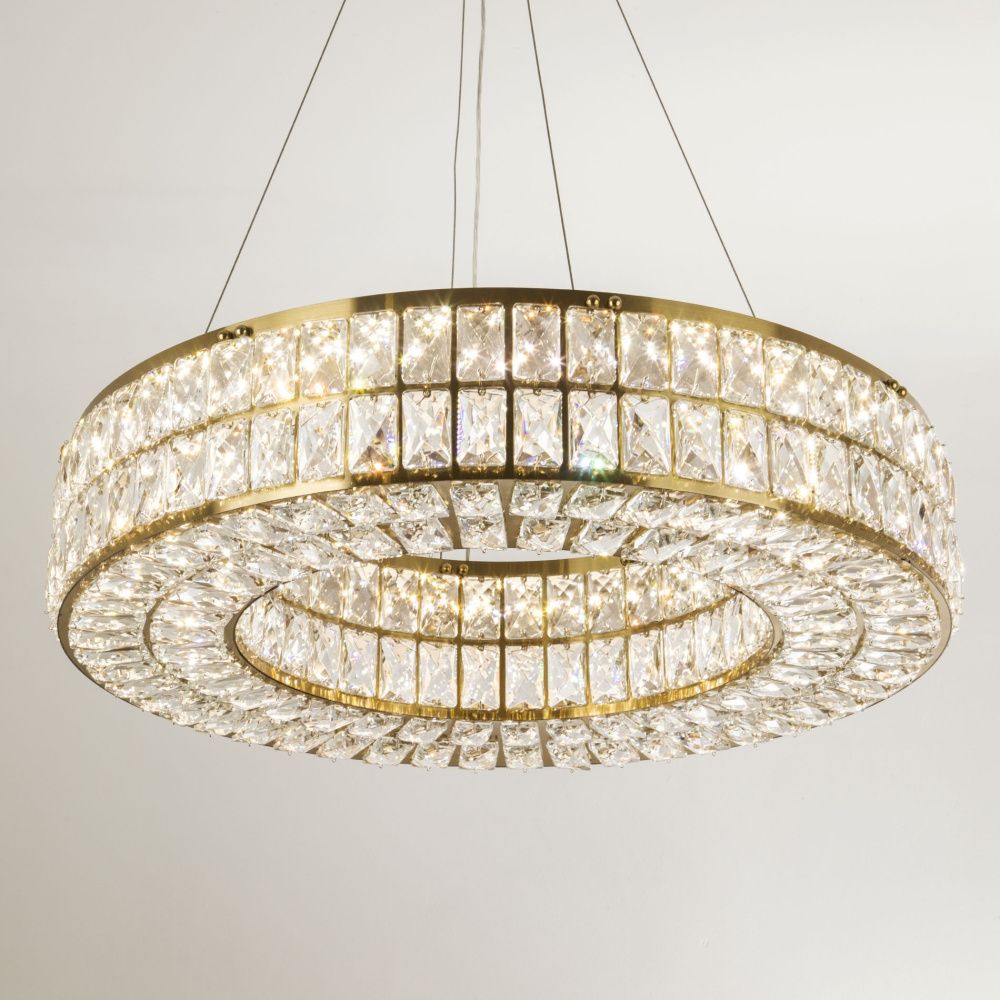 Подвесная люстра *60*120 см, LED 45W, 3000 / 6000K, Латунь MODELUX ML.330.600 BS