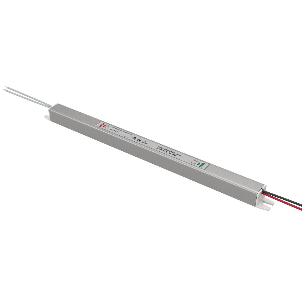 Блок питания PSL003 12V 60W IP 20 811018, 31*2*2 см, Maytoni Led Strip 811018, Серебро