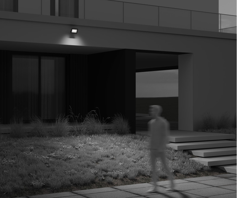 Прожектор 21 см, 50W, 6500K, Maytoni Flood FL001-L50B6K, черный