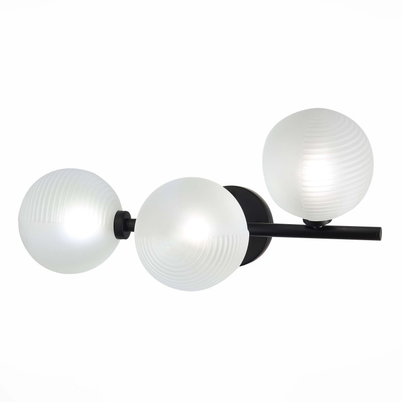 Бра 23*61 см, 3*G9 5W 4000K черный ST Luce Todo SL1184.411.03