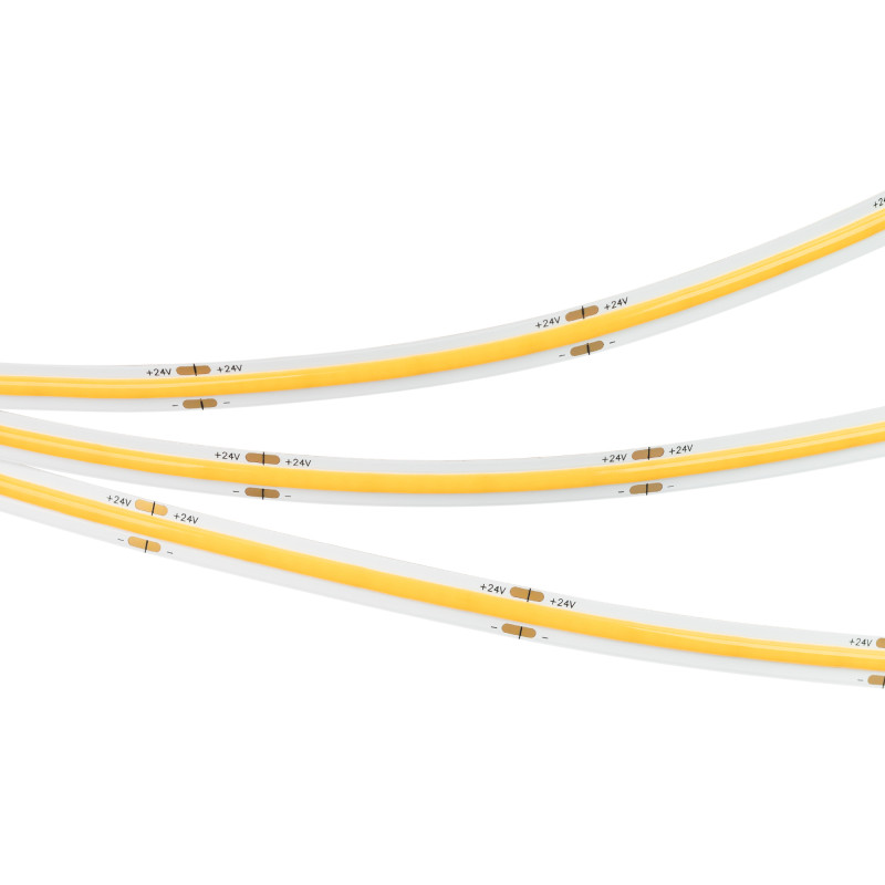 Лента COB-X378-8mm 24V Warm3000 (11.5 W/m, IP20, CSP, 5m), Arlight 031883(2). Цена указана за 5 метров. Продается кратно 5 метрам.