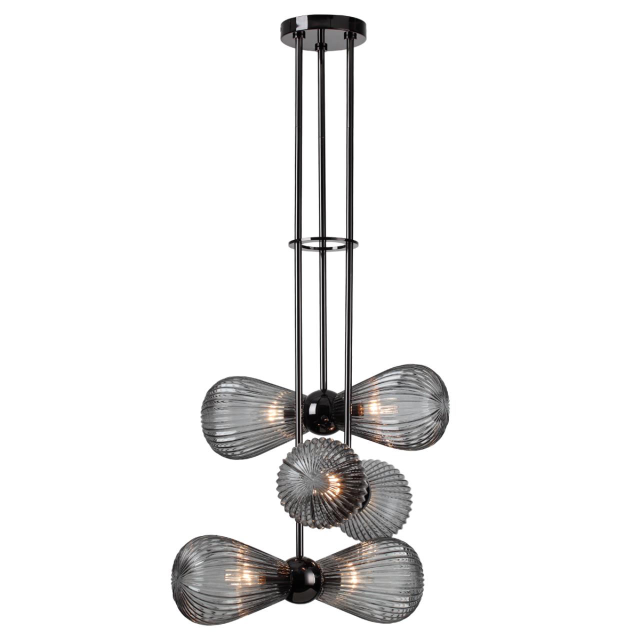 Светильник 50 см, Odeon Light Elica 5417/6, черный