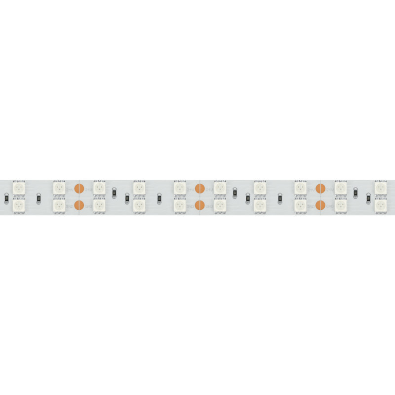 Лента RT 2-5000 24V Green 2x2 (5060, 600 LED, LUX) (Arlight, 28.8 Вт/м, IP20) 011262. Цена указана за 5 метров. Продается кратно 5 метрам.