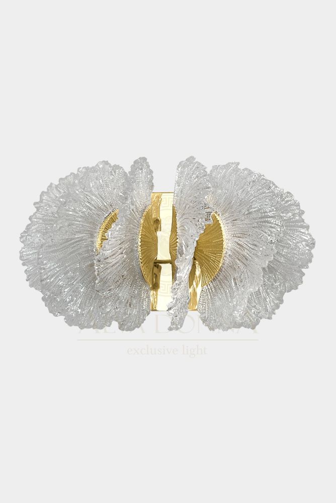 Бра 8846, H180 мм*280 мм / SP165 мм LED, 12W, 3000/4000/6000K, Alva Donna, Золото