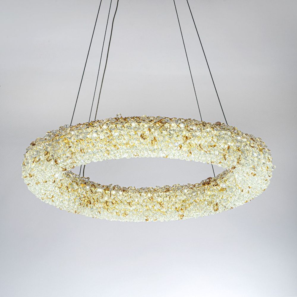 Подвесной светильник 60*30/100 см, LED 120W 2700-4600К MODESTYLE MS.6000.600 GD золото