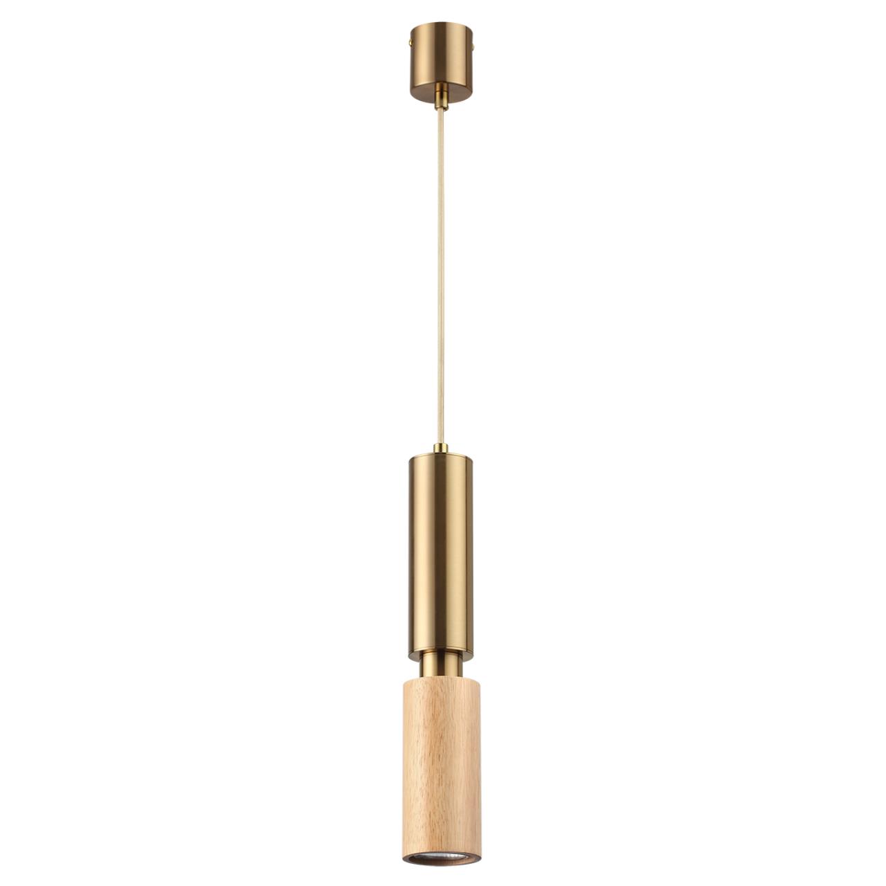 Подвесной светильник 1*LED*7W, 3000К, 1200lm Odeon Light Caucho 7061/1A, бронзовый