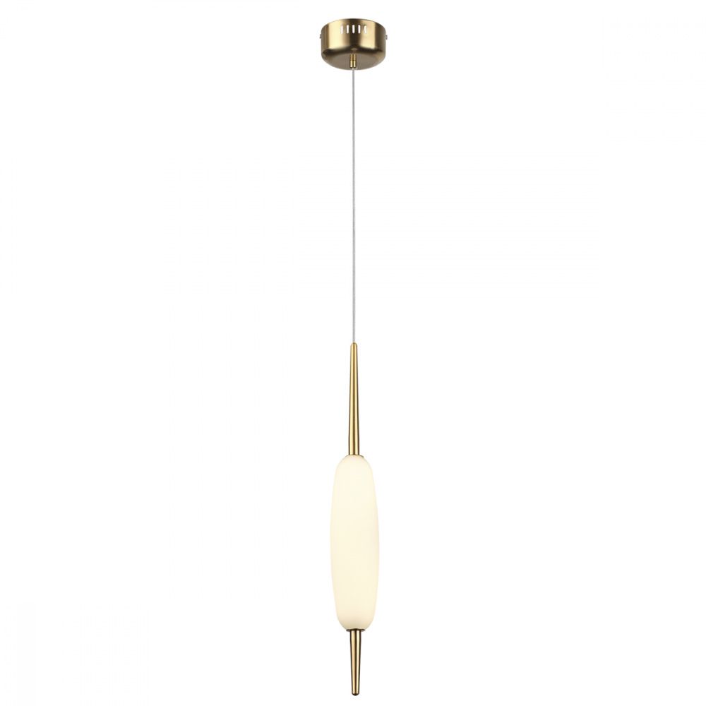 Светильник подвесной Odeon Light Spindle 4792/12L, 12W LED, 4000K, бронза