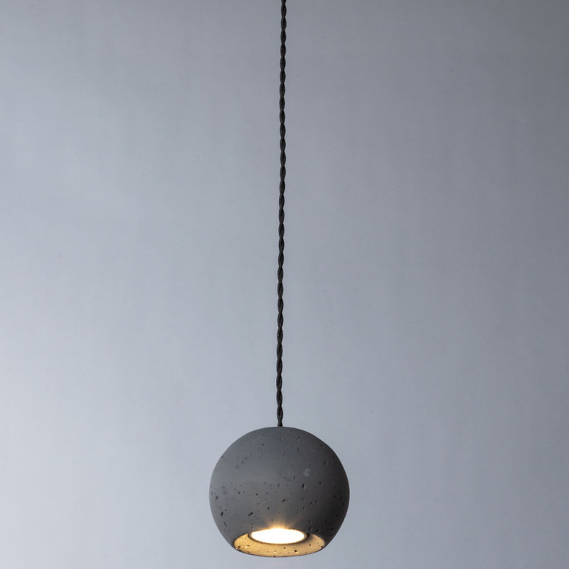 Светильник подвесной Arte Lamp Bender A4323SP-1GY, серый бетон