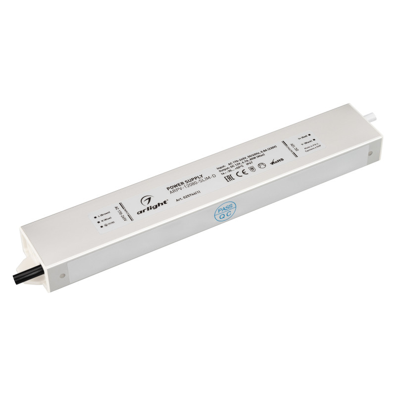 Блок питания для светодиодной ленты Arlight 025744(1) 25,8*4*2,2 см.