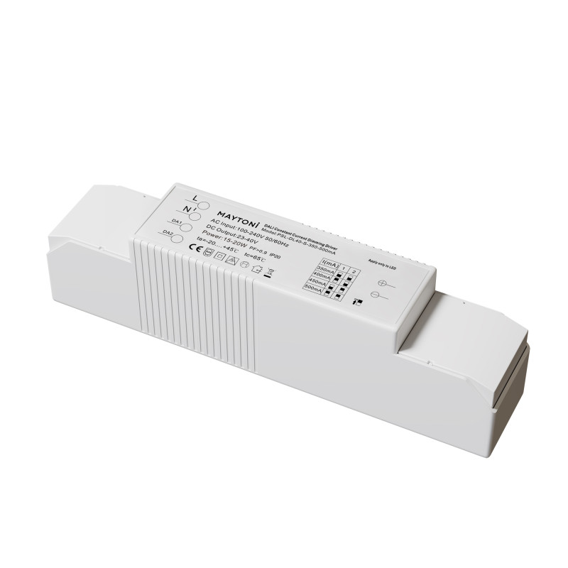 Блок питания 15,2*4*3 см, Maytoni Technical psl-dl PSL-DL40-S-350-500mA белый