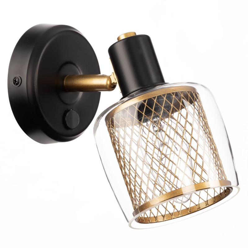 Бра 9*16 см, 1*Е14 CL530515 Смит Черный 