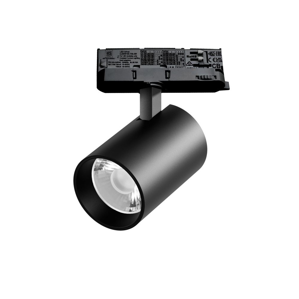 Светильник Quattro с адаптером *8*10,8 см, *30W, 4000K, Lightstar Alta Base A5347QT15G, Черный