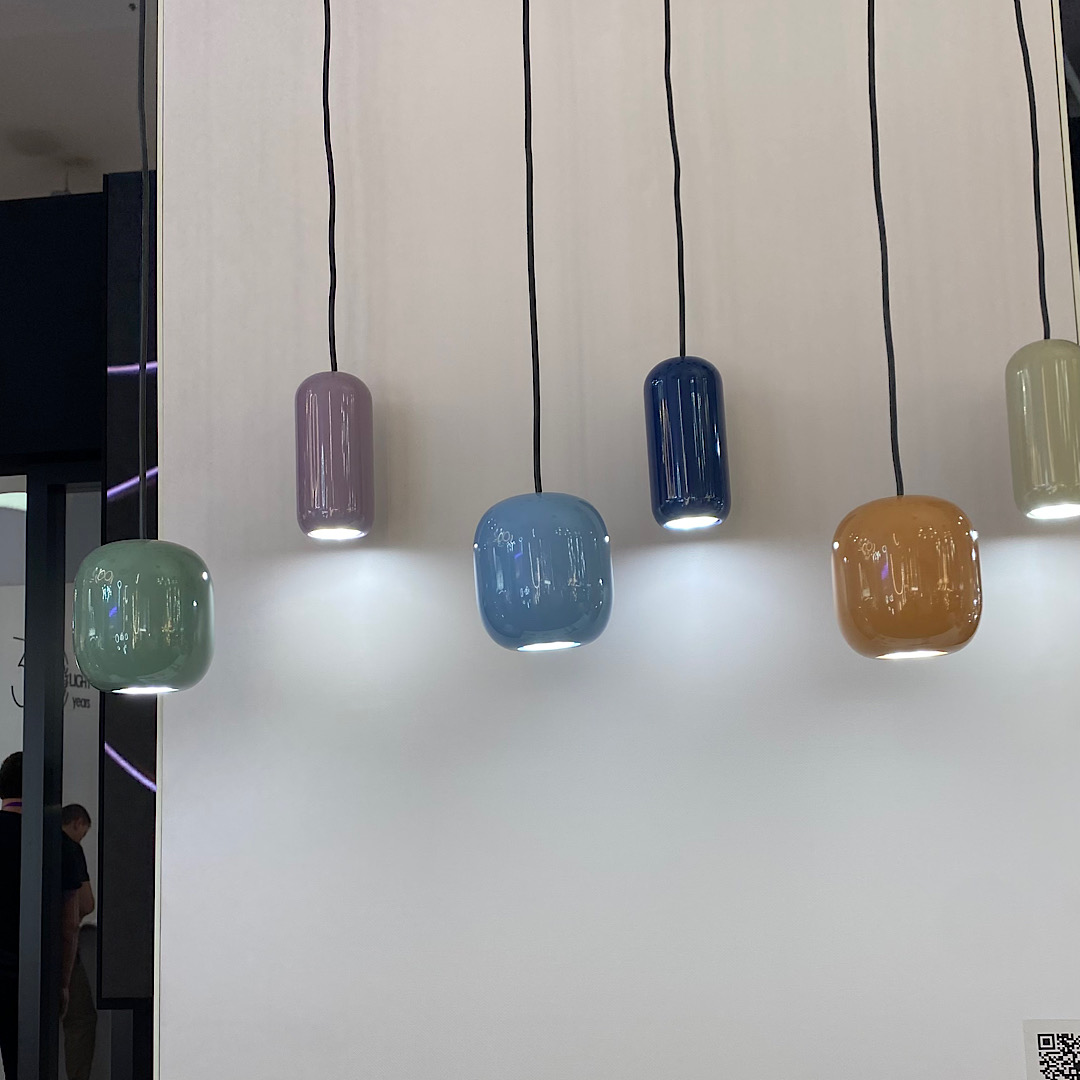 Подвес 7,6*7,6*120 см, 1 GU10*4W, Odeon Light Ovali, черный 5053/1
