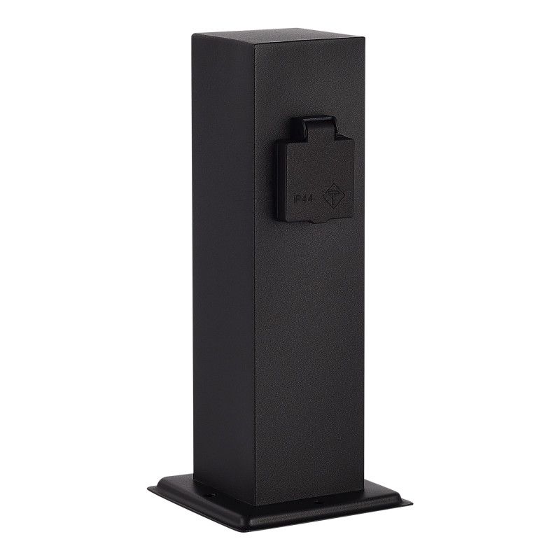 Уличный блок розеток 13*13*29,5 см, ST-Luce Socket SL9012.405.00, черный